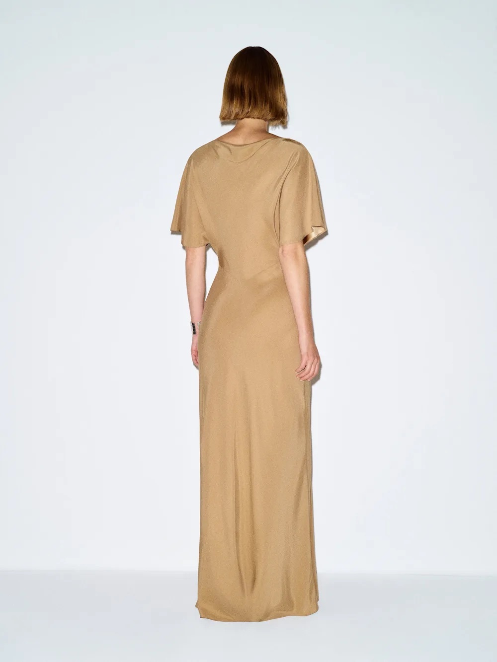 Reformation Caila Silk Dress In Riesling, NEW WITHOUT TAGS, NEVER WORN, NO FLAWS - Picture 6 of 6